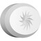 Ekena Millwork Standard Dalton Spiral Rosette With Beveled Edge, 4"W x 2 3/4"H x 3/4"P ROSP040X028X075DAL13 - alternate 1